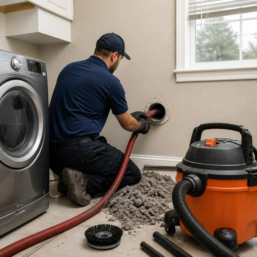 Professional Dryer Vent Lint Removal: Why It Matters for Your Dallas Home